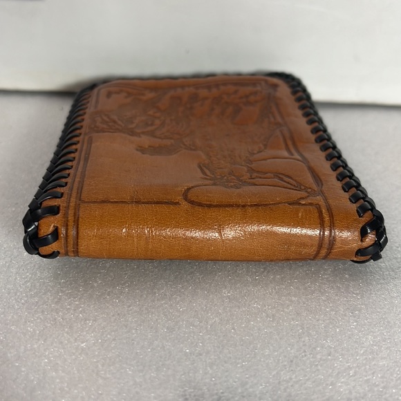 Gene Autry Men’s Cowboy hunting Cow Leather Wallet - Picture 12 of 12